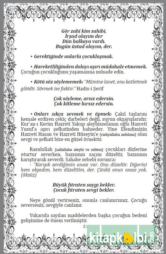 İslam Adabı Osmanlı Ferasetinden Esintiler