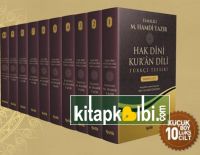 Hak Dini Kuran Dili Türkçe Tefsiri 10 Cilt Çanta Boy