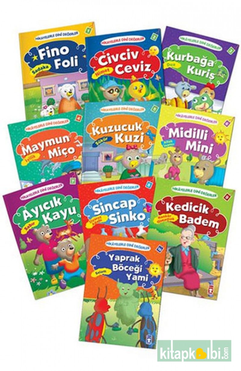 Hikayelerle Dini Değerler Set 10 Kitap