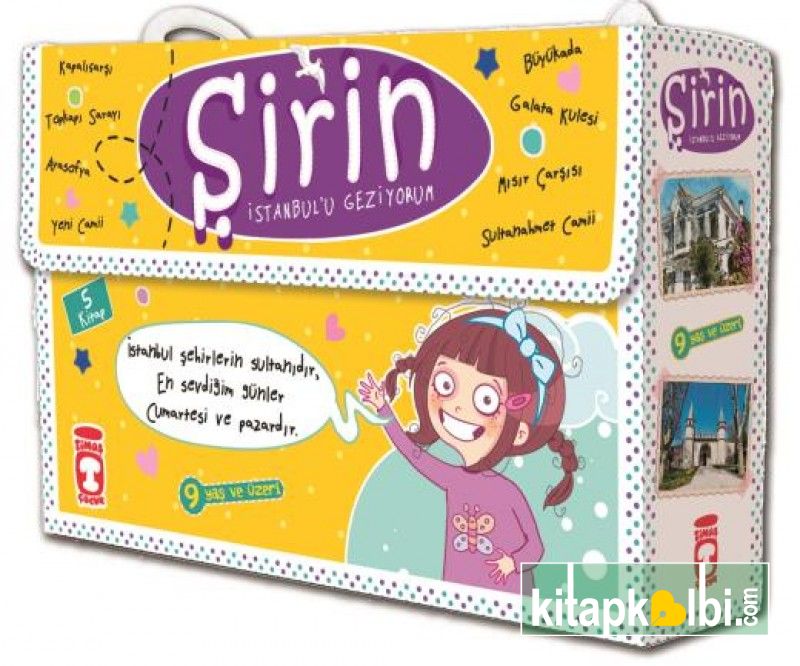 Şirin İstanbulu Geziyorum 1 Set 5 Kitap