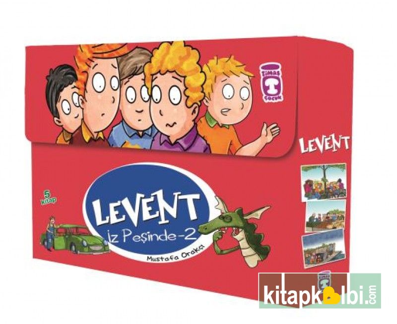 Levent İz Peşinde 2 Set 5 Kitap