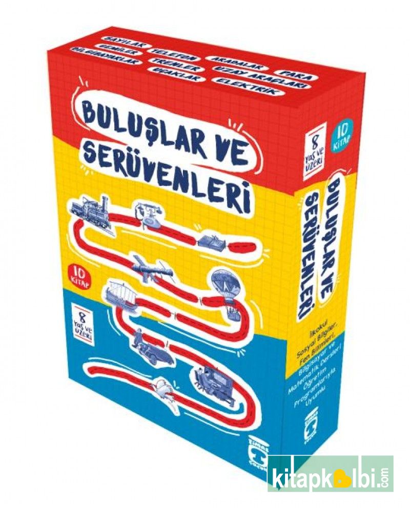 Buluşlar ve Serüvenleri Set 10 Kitap