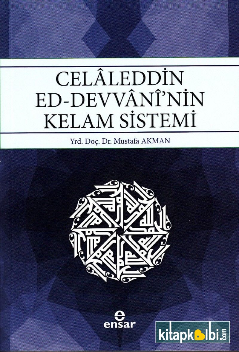 Celaleddin Ed Devvaninin Kelam Sistemi