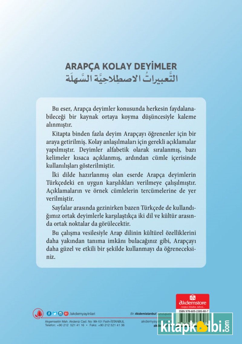 Arapça Kolay Deyimler