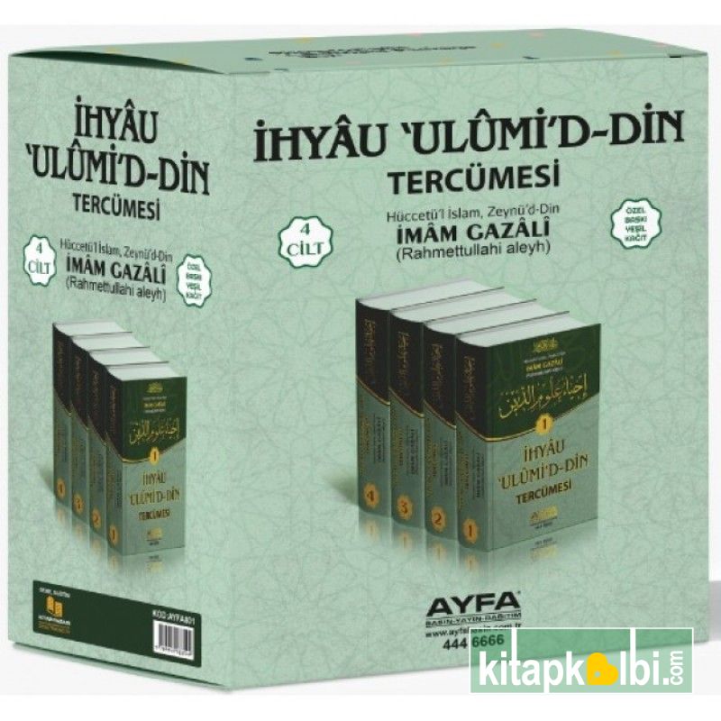 İhyau Ulumiddin 4 Cilt Ayfa