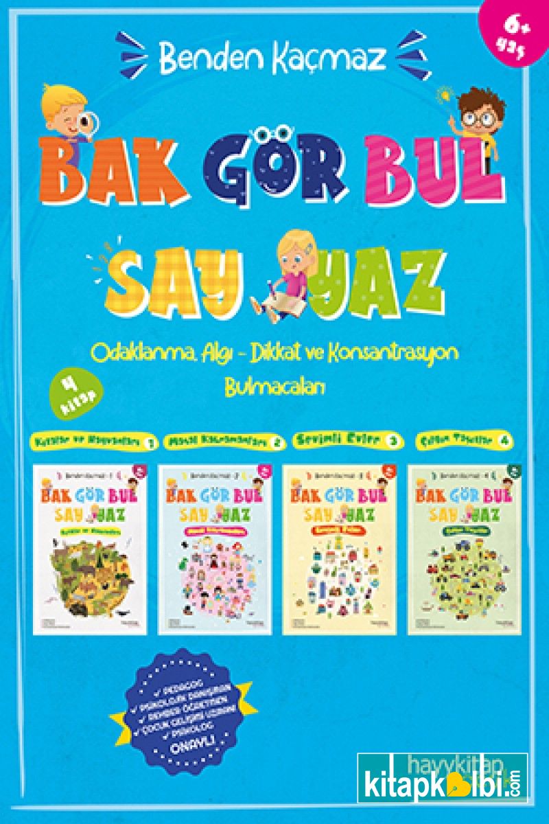 Benden Kaçmaz 4 Kitap Odaklanma