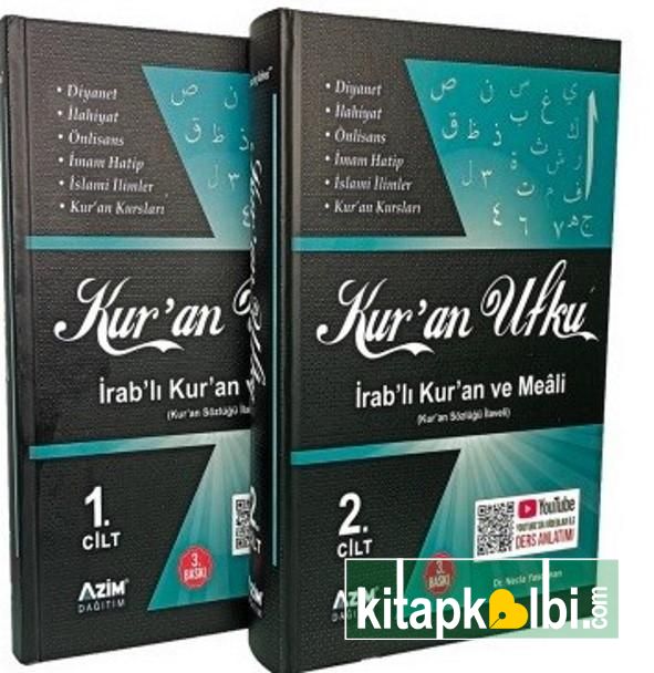 Kuran Ufku İrablı Kuran ve Meali 2 Cilt