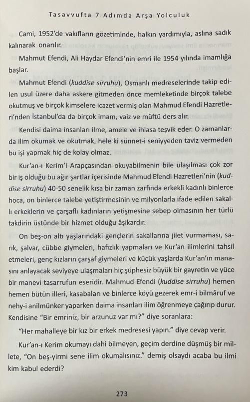 Tasavvufta 7 Adımda Arşa Yolculuk