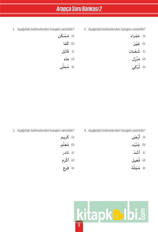 Arapça Soru Bankası Arapça 2