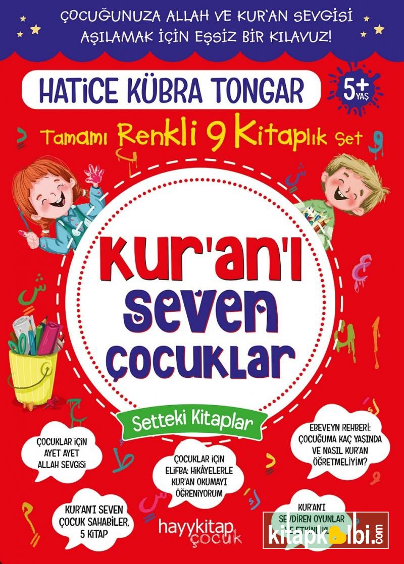 Kuranı Seven Çocuklar 9lu Set