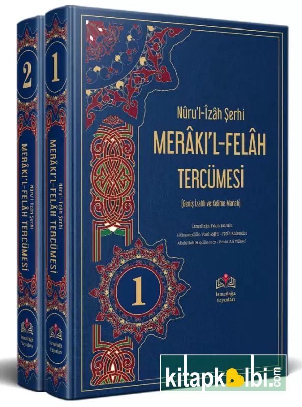 Merakıl Felah Tercümesi Kelime Manalı 2 Cilt