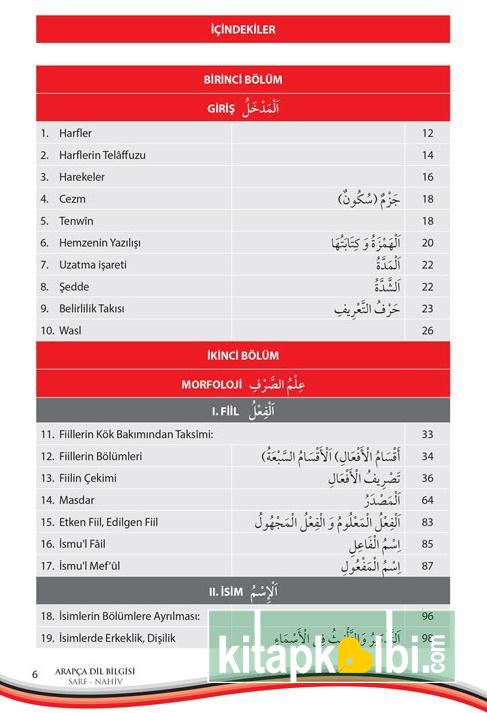 Arapça Dilbilgisi Sarf Nahiv Mehmet Maksudoğlu