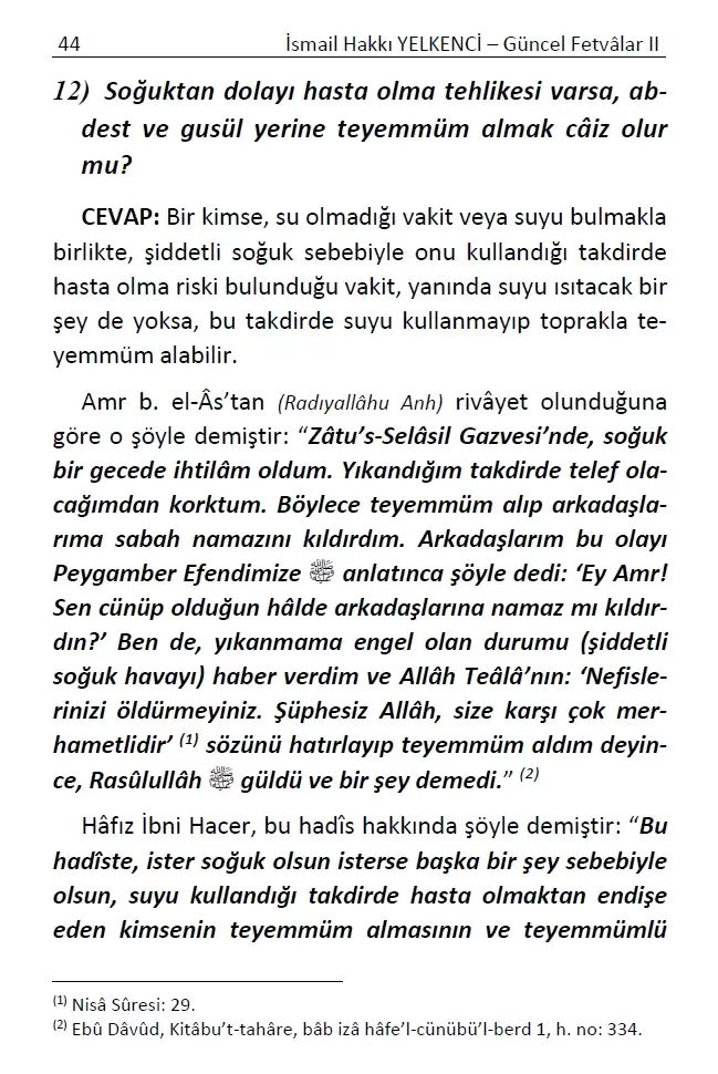 Güncel Fetvalar 2.Cilt