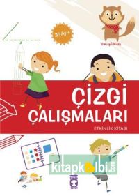 Çizgi Çalışmaları Etkinlik Kitabı (36 Ay)