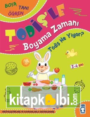 Todiş Ne Yiyor - Todişle Boyama Zamanı