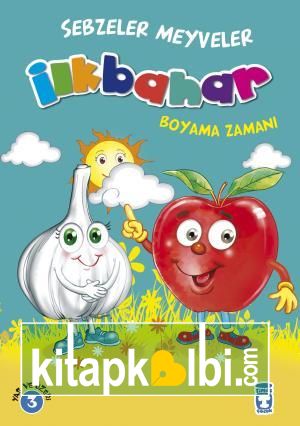 İlkbahar Boyama Zamanı - Sebzeler Meyveler