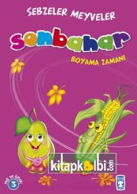 Sonbahar Boyama Zamanı - Sebzeler Meyveler