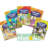 Renklerle Güzel Dinim Boyama Kitabı Set (5 Kitap)