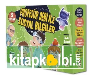 Profesör Debi İle Sosyal Bilgiler Set (5 Kitap)