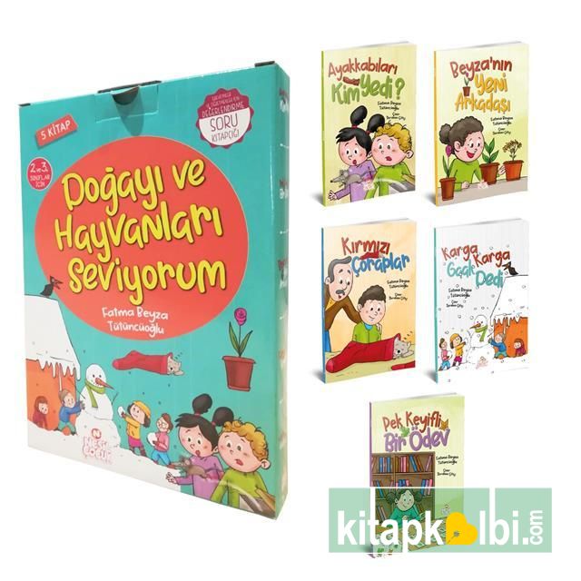 Doğayı ve Hayvanları Seviyorum 5 Kitap