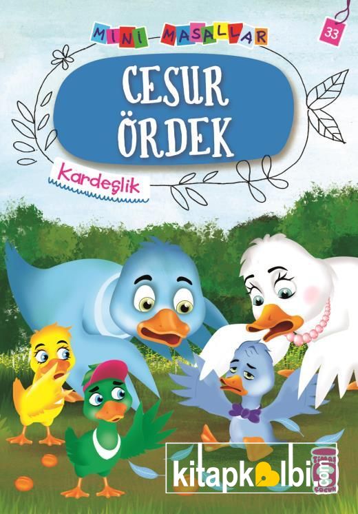 Cesur Ördek - Mini Masallar 4 (33)