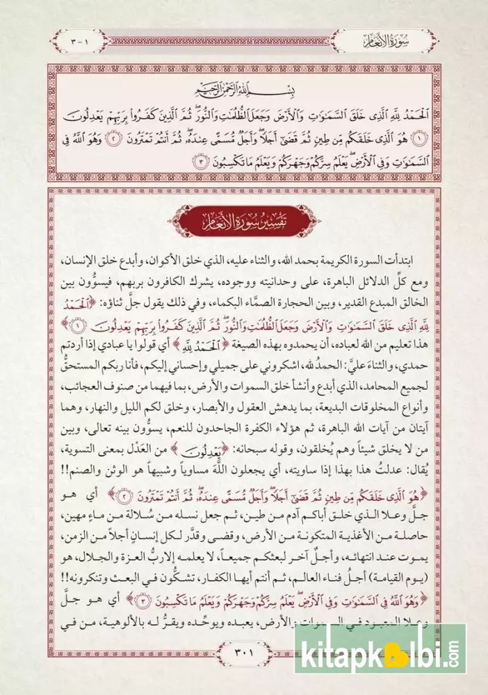 Et Tefsirul Vadıhul Müyesser 2 Cilt