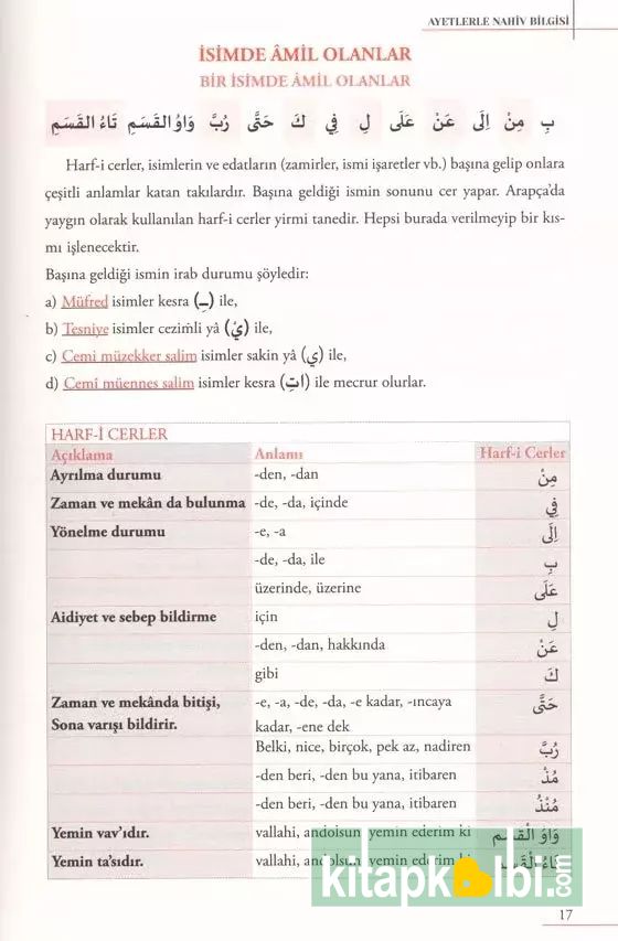 Arapça Dilbilgisi Ayetlerle Nahiv Bilgisi (2 Cilt Takım)