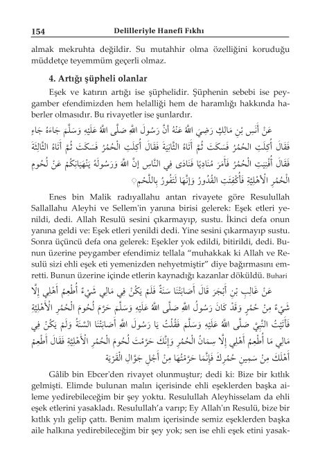 Delilleriyle Hanefi Fıkhı