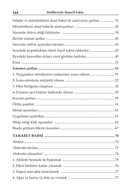 Delilleriyle Hanefi Fıkhı