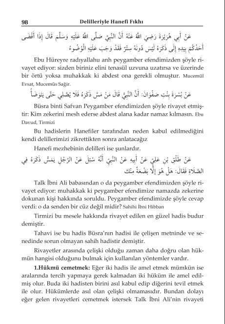Delilleriyle Hanefi Fıkhı