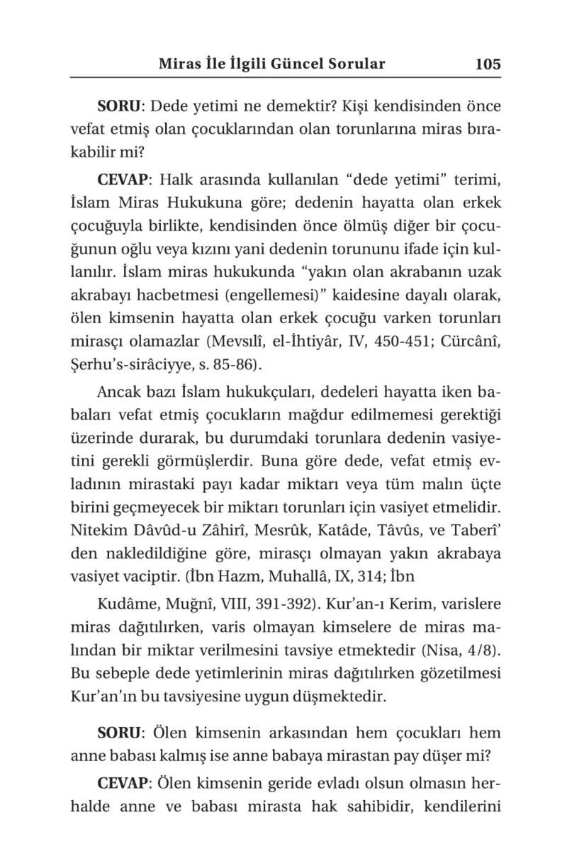 Mirasın Helalleri ve Haramları