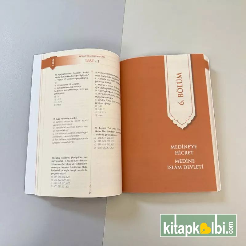 Siyer Çalışma ve Test Kitabı