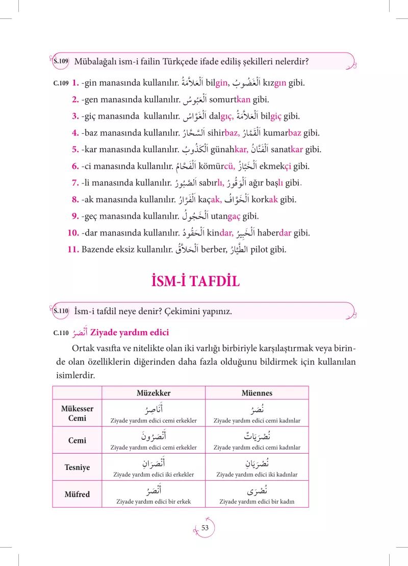 Soru Cevaplı Emsile Çalışma Kitabı