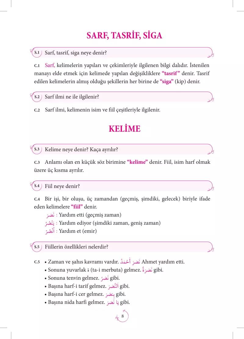 Soru Cevaplı Emsile Çalışma Kitabı