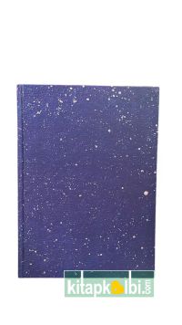 Defter Ciltli Rahle Kareli Mavi
