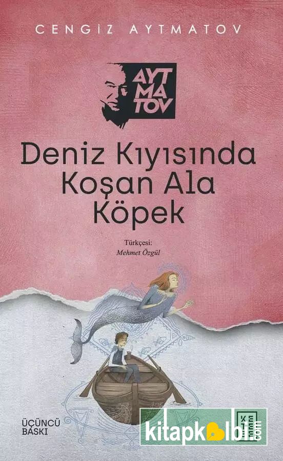 Deniz Kıyısında Koşan Ala Köpek