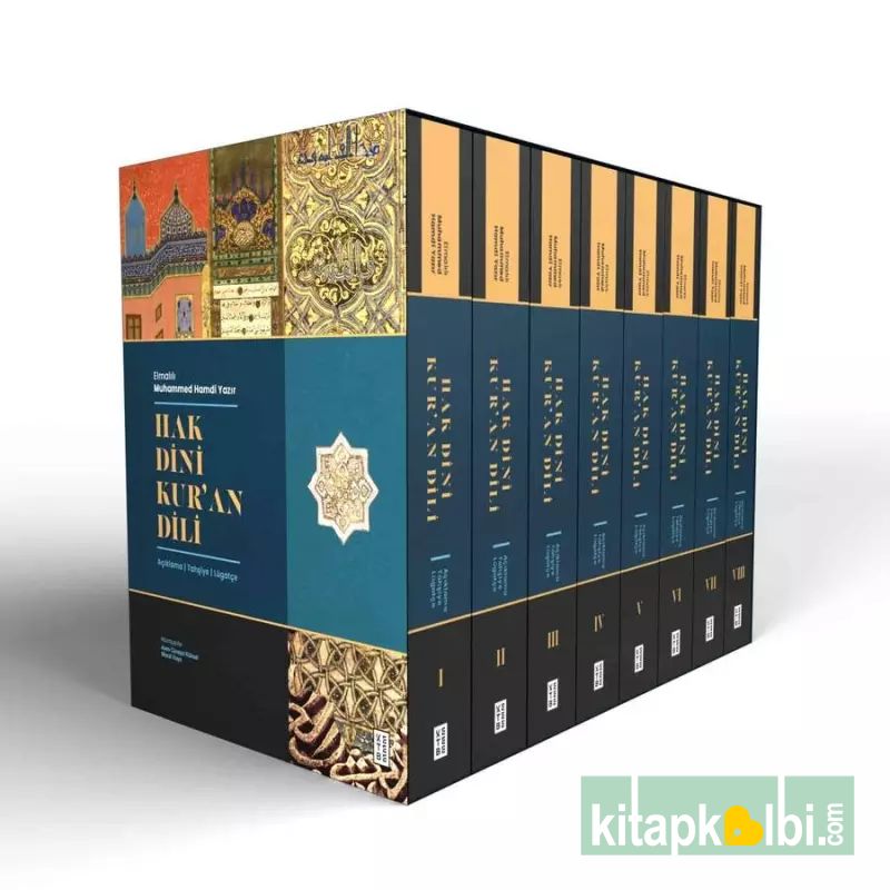 Hak Dini Kuran Dili 8 Cilt