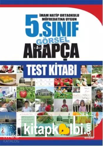 5. Sınıf Görsel Arapça Test Kitabı İmam Hatip Ortaokulu Müfredatına Uygun