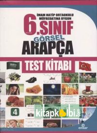 İmam Hatip Ortaokulu Müfredatın Uygun 6. Sınıf Görsel Arapça Test Kitabı