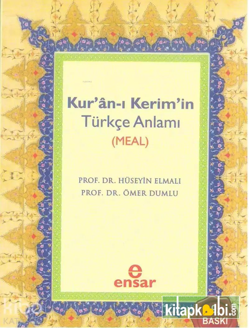 Kuran-ı Kerimin Türkçe Anlamı Cep Boy Meal