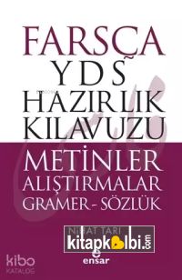 Farsça YDS Hazırlık Kılavuzu Metinler Alıştırmalar - Ön Kapak Farsça YDS Hazırlık Kılavuzu Metinle Gramer Sözlük