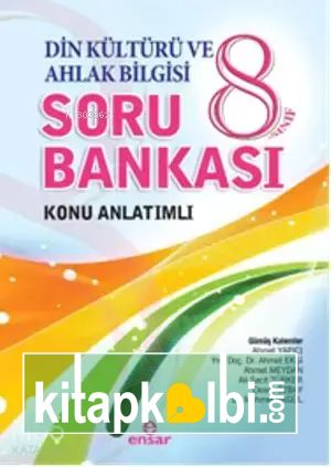 8. Sınıf Din Kültürü ve Ahlak Bilgisi Soru Bankası