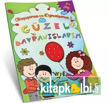 Güzel Davranışlarım Boyama Kitabı