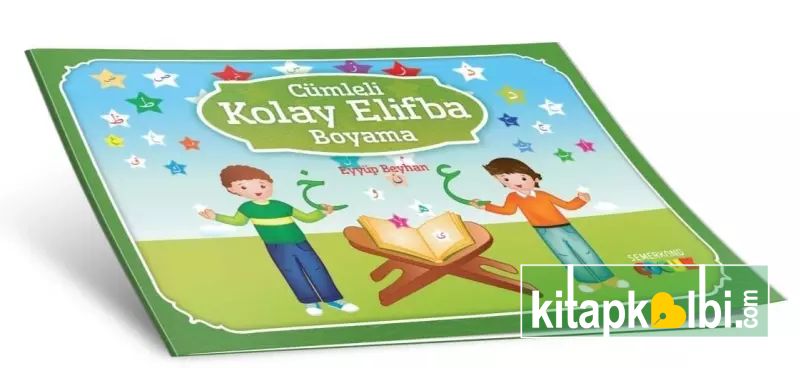 Cümleli Kolay Elifba Boyama Kitabı
