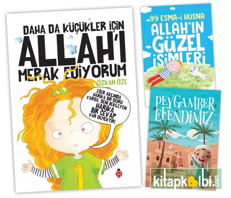 Daha da Küçükler İçin Dini Kitaplar Seti (3 Kitap) K. Kapak