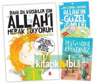 Daha da Küçükler İçin Dini Kitaplar Seti (3 Kitap) K. Kapak