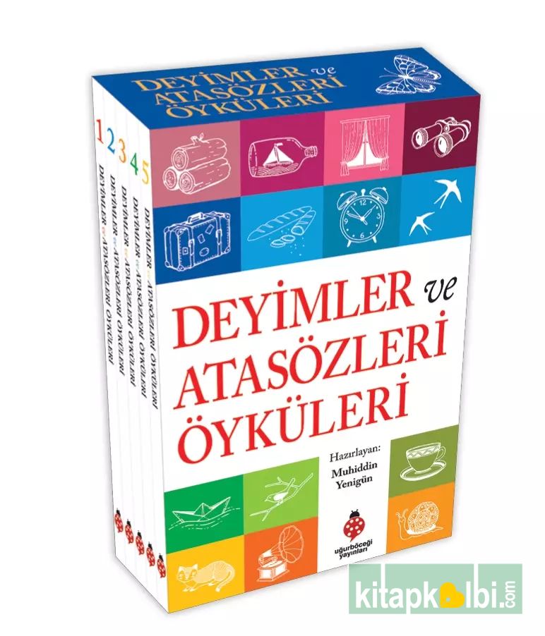 Deyimler ve Atasözleri Öyküleri - (5 kitap takım halinde)