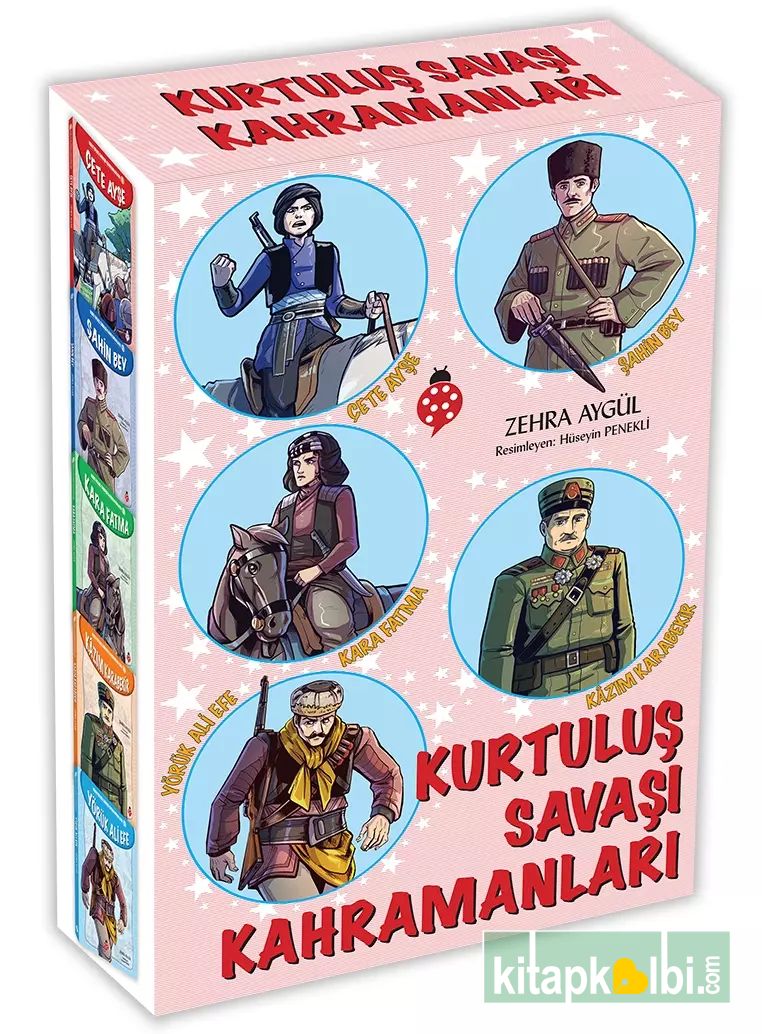 Kurtuluş Savaşı Kahramanları Seti (5 Kitap)
