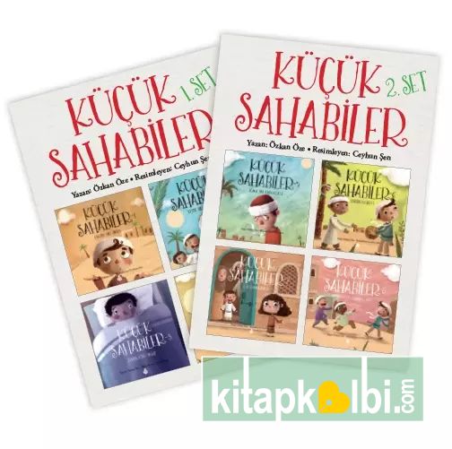 Küçük Sahabiler 1 ve 2 SET (8 Kitap)