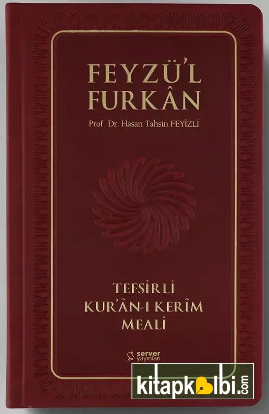 Feyzül Furkan Tefsirli Kuranı Kerim Meali Orta Ciltli Bordo